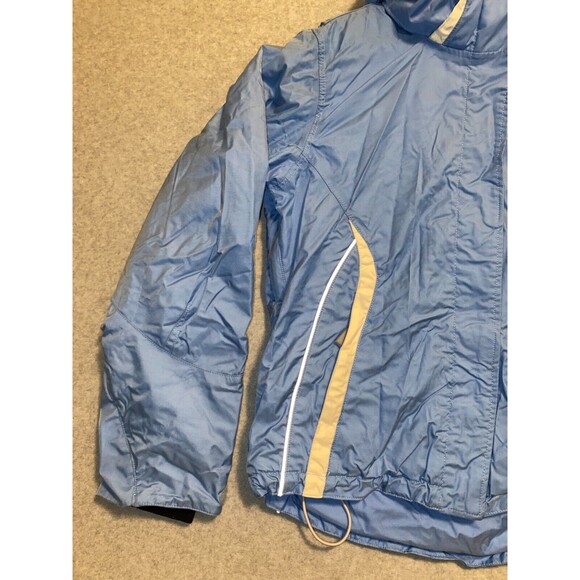 Obermeyer Alt3 Ski Jacket Women Large Blue Hydroblock Fusion Weather X4 Full-Zip - Picture 4 of 16